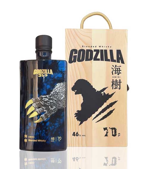 GODZILLA UMIKI 海樹 ブレンデッドウイスキー Shop for Godzilla Umiki Blended Whisky (Pre-Order Now) - Spirits